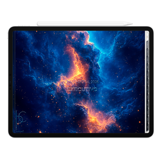 Planner Digital 2025 Horizontal Executivo Ciclo Eterno pt-BR • Para iPad e Tablet Android • Download Imediato
