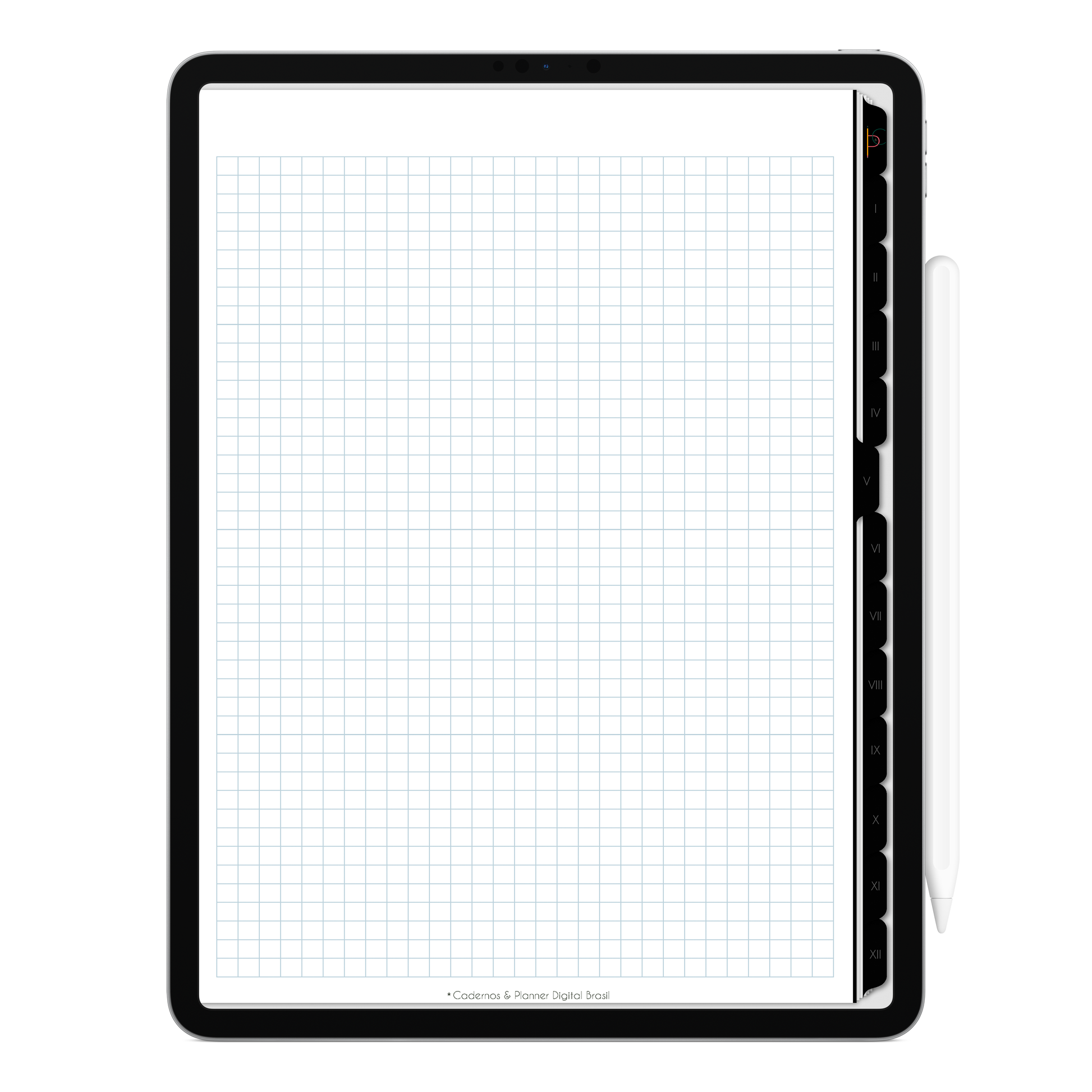 Caderno digital Unic Black básico e estiloso, para estudos e anotações. Exclusivo para estudar e se planejar no iPad e tablets Android tablets da Samsung (TabS6 Lite, Tab S9 Fe, Tab S9 +, Galaxy Tab S10 Ultra · Galaxy Tab S10+, compatível com aplicativos de anotações digitais GoodNotes e Notein. Baixe grátis o Caderno Digital Gratuito. Faça o download do Planner Digital Grátis.