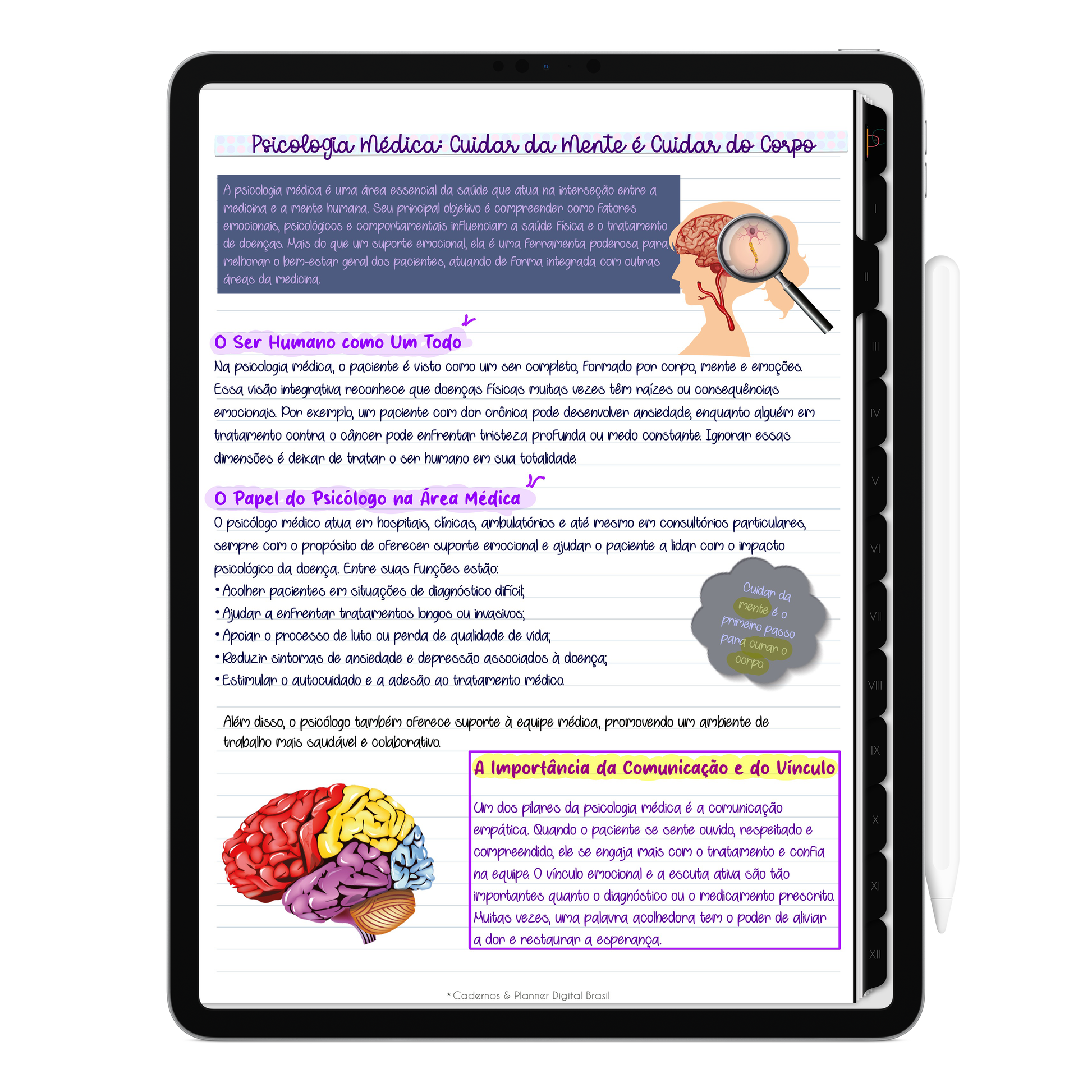 Caderno digital Unic Black básico e estiloso, para estudos e anotações. Exclusivo para estudar e se planejar no iPad e tablets Android tablets da Samsung (TabS6 Lite, Tab S9 Fe, Tab S9 +, Galaxy Tab S10 Ultra · Galaxy Tab S10+, compatível com aplicativos de anotações digitais GoodNotes e Notein. Baixe grátis o Caderno Digital Gratuito. Faça o download do Planner Digital Grátis.