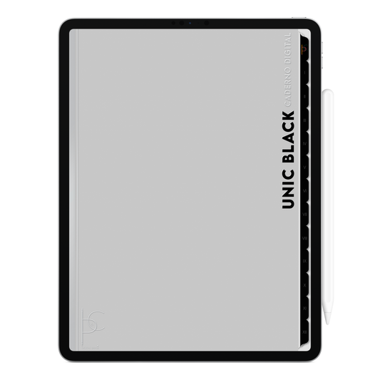 Caderno digital Unic Black para iPad, compatível com aplicativo GoodNotes, da marca Cadernos & Planner Digital Brasil. Exclusivo para estudar e se planejar no iPad e tablets Android tablets da Samsung (TabS6 Lite, Tab S9 Fe, Tab S9 +, Galaxy Tab S10 Ultra · Galaxy Tab S10+, compatível com aplicativos de anotações digitais GoodNotes e Notein. Baixe grátis o Caderno Digital Gratuito. Faça o download do Planner Digital Grátis.