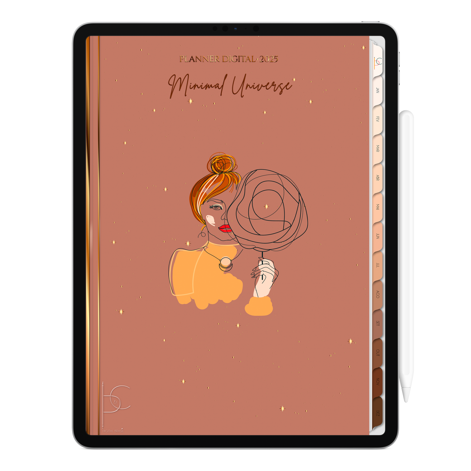 O melhor Planner Digital do Mundo. Planejamento finanças mensal do Planner Digital Minimal Universe Mocha Nude com ativação lembretes apple calendar e google agenda e inteligência artificial AI Planner no ChatGPT. Planner Digital 2025 Gratuito download grátis do planner digital para iPad e Tablet Android, tablet da Samsung Planeje sua vida no melhor planner digital da Cadernos  Planner Digital Brasil