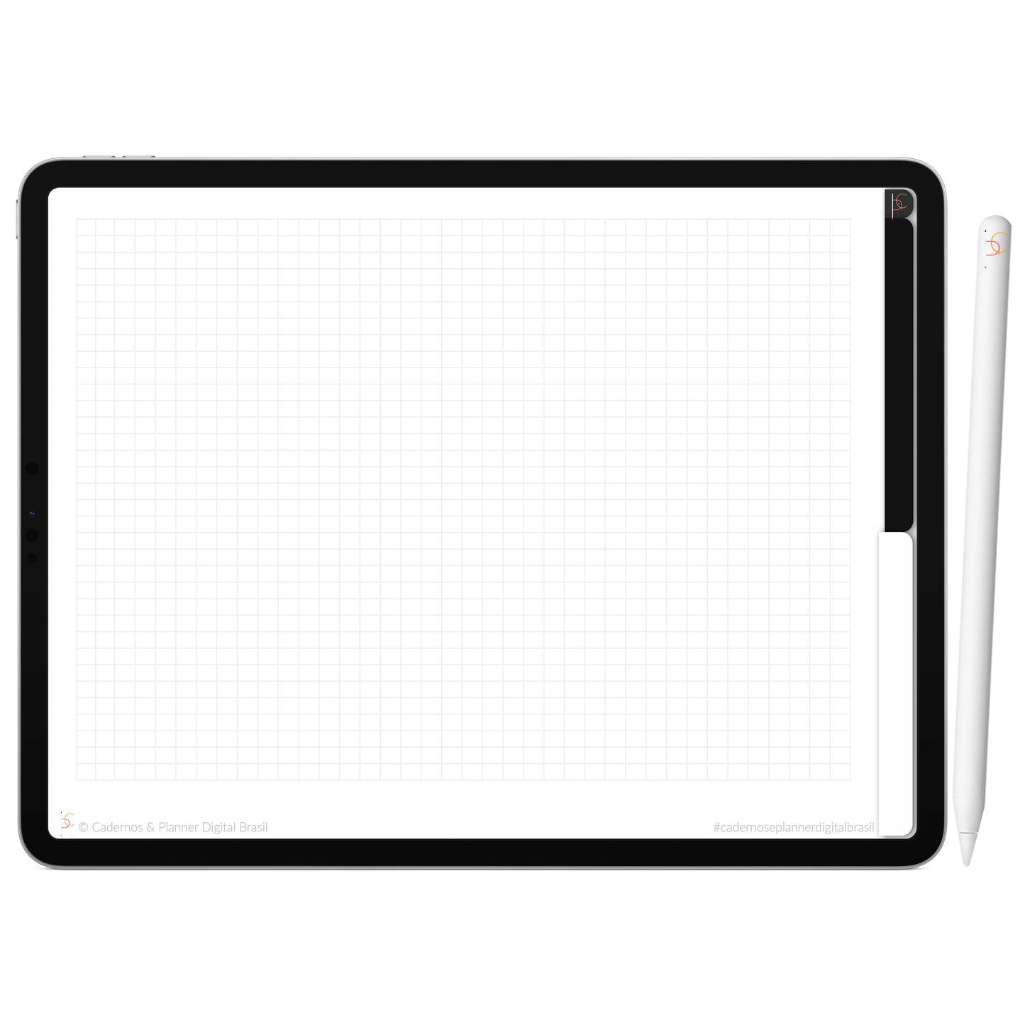 Mapa Mental Digital Black White ' 2 Matérias Divisórias • Study • iPad Tablet • GoodNotes Noteshelf  • Download instantâneo