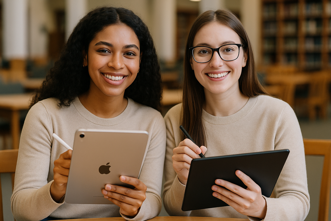 Tablet Android e iPad: O presente e o futuro do estudo no digital