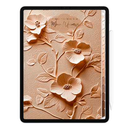 Planner Digital 2026 Vertical Minimal Universe Realeza Pastel pt-BR • Para iPad e Tablet Android • Download Imediato