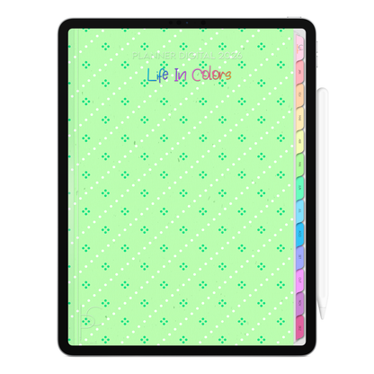 Planner Digital 2026 Vertical Life In Colors Equilíbrium pt-BR • Para iPad e Tablet Android • Download Imediato