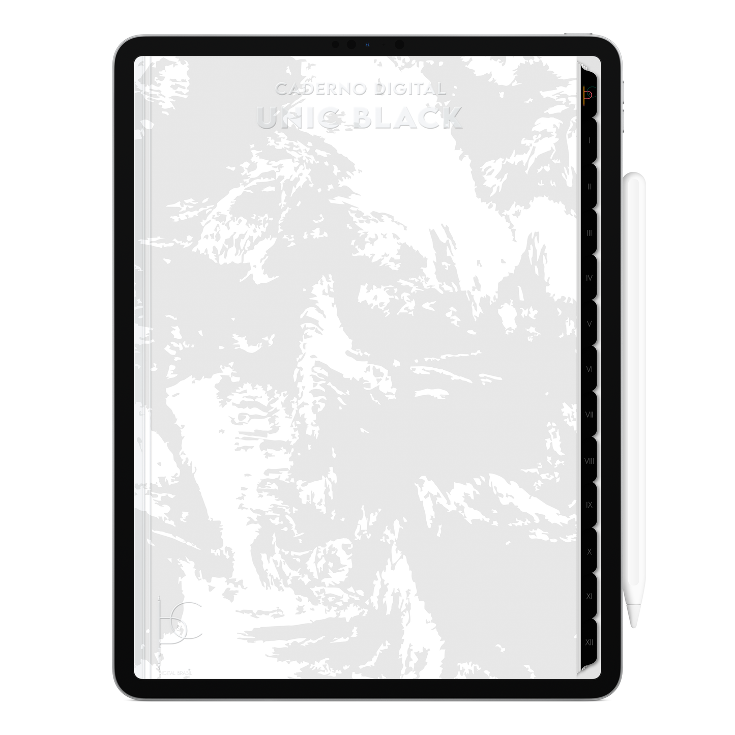 Caderno digital Unic Black 12 matérias da Cadernos & Planner Digital Brasil, para iPad e tablets Android, compatível com GoodNotes e Notein. Exclusivo para estudar e se planejar no iPad e tablets Android tablets da Samsung (TabS6 Lite, Tab S9 Fe, Tab S9 +, Galaxy Tab S10 Ultra · Galaxy Tab S10+, compatível com aplicativos de anotações digitais GoodNotes e Notein. Baixe grátis o Caderno Digital Gratuito. Faça o download do Planner Digital Grátis.

