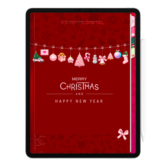 Imagem do Avento Digital Esperança Doce com páginas de registro e mimos digitais natalinos para uma experiência afetiva.