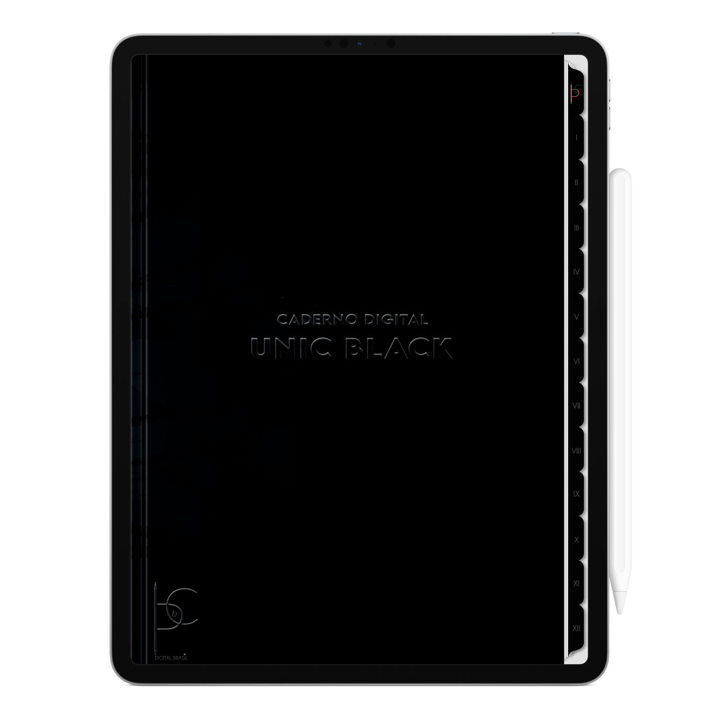 Caderno digital Unic Black o queridinho de estudantes e profissionais, para estudos, concursos, faculdade da marca brasileira Cadernos & Planner Digital Brasil. Exclusivo para estudar e se planejar no iPad e tablets Android tablets da Samsung (TabS6 Lite, Tab S9 Fe, Tab S9 +, Galaxy Tab S10 Ultra · Galaxy Tab S10+, compatível com aplicativos de anotações digitais GoodNotes e Notein. Baixe grátis o Caderno Digital Gratuito. Faça o download do Planner Digital Grátis.