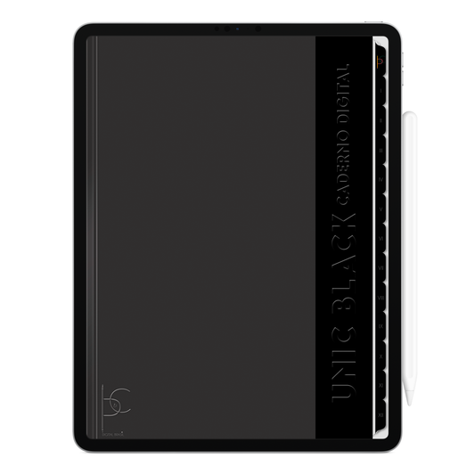 Caderno digital Unic Black para tablets Android, mais vendido para estudantes. Com páginas ilimitadas da marca nacional Cadernos & Planner Digital Brasil. Exclusivo para estudar e se planejar no iPad e tablets Android tablets da Samsung (TabS6 Lite, Tab S9 Fe, Tab S9 +, Galaxy Tab S10 Ultra · Galaxy Tab S10+, compatível com aplicativos de anotações digitais GoodNotes e Notein. Baixe grátis o Caderno Digital Gratuito. Faça o download do Planner Digital Grátis.