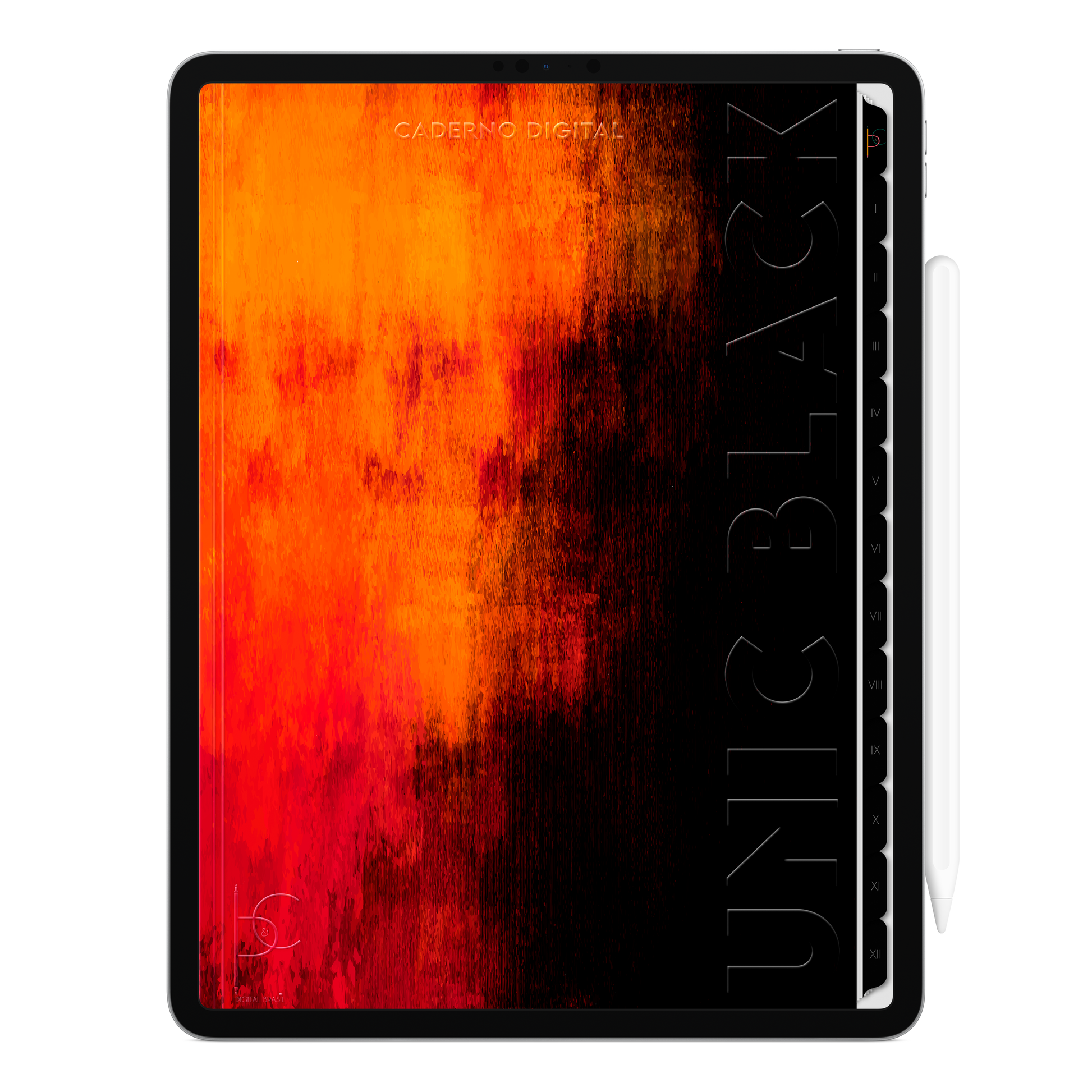 Caderno digital Unic Black estilo moderno, poder e produtividade. Com páginas ilimitadas, compatível com iPad e tablets Android, da Cadernos & Planner Digital Brasil. Exclusivo para estudar e se planejar no iPad e tablets Android tablets da Samsung (TabS6 Lite, Tab S9 Fe, Tab S9 +, Galaxy Tab S10 Ultra · Galaxy Tab S10+, compatível com aplicativos de anotações digitais GoodNotes e Notein. Baixe grátis o Caderno Digital Gratuito. Faça o download do Planner Digital Grátis.