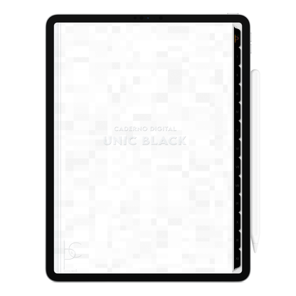 Caderno digital Unic Black, para estudar e trabalhar. O queridinho e favorito dos estudantes ensino médio, faculdade, concursos, mestrado, doutorado. Exclusivo para estudar e se planejar no iPad e tablets Android tablets da Samsung (TabS6 Lite, Tab S9 Fe, Tab S9 +, Galaxy Tab S10 Ultra · Galaxy Tab S10+, compatível com aplicativos de anotações digitais GoodNotes e Notein. Baixe grátis o Caderno Digital Gratuito. Faça o download do Planner Digital Grátis.