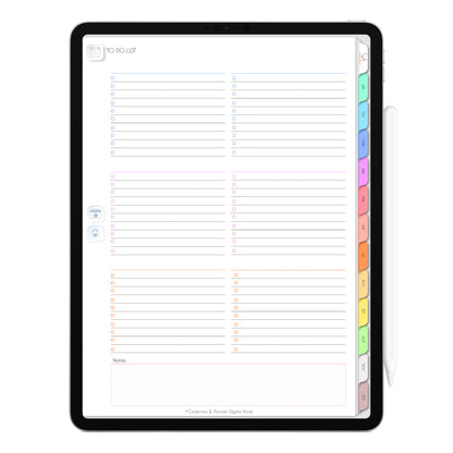 Planner Digital Grátis Teste Gratuito no iPad e Tablet Android, Tablet Samsung Planner Life In Color Cadernos & Planner Digital Brasil