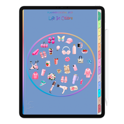 O Melhor Planner Digital 2025 do Mundo para planejar a vida pessoal e profissional, com ativação de lembretes apple calendar, google agenda e inteligência artificial AI Planner no ChatGPT. Planner Digital 2025 para iPad e Tablet Android, Tablet da Samsung. Planeje sua vida no melhor Planner Digital da Cadernos Planner Digital Brasil.