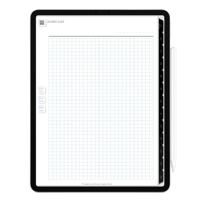 Planner Digital 2023 Vertical Executivo Black Luxo Discreto • iPad Tablet • Download Instantâneo • Sustentável
