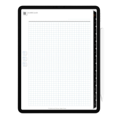 Planner Digital 2023 Vertical Executivo Black Trono Real • iPad Tablet • Download Instantâneo • Sustentável