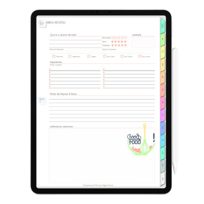 Planner Digital 2023 Vertical Life In Colors PetLove • iPad Tablet • Download Instantâneo • Sustentável