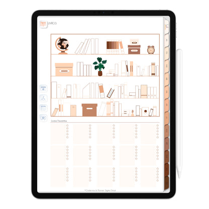 Planner Digital 2023 Vertical Minimal Universe Energia Criativa • iPad Tablet • Download Instantâneo • Sustentável