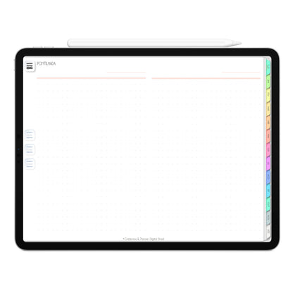 Planner Digital 2023 Horizontal Life In Colors Beleza Rara • iPad Tablet • Download Instantâneo • Sustentável